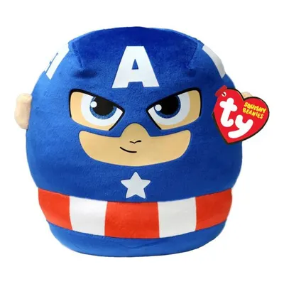 TY Squishy Beanies Captain America 25 Cm