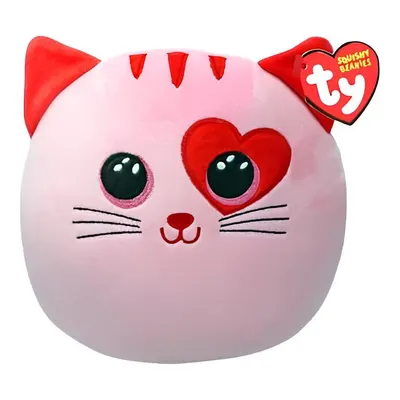 TY Flirt Beanie Pink Cat Squishy 25 Cm