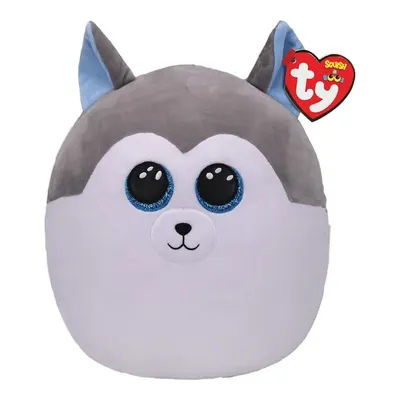 TY Slush Gri Husky Squishy 25 Cm