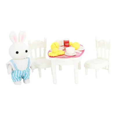 Bay Dreamy Mini Tavşan Aksesuarlı Yemek Masası Seti