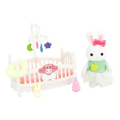 Bay Dreamy Mini Tavşan Aksesuarlı Bebek Odası Seti