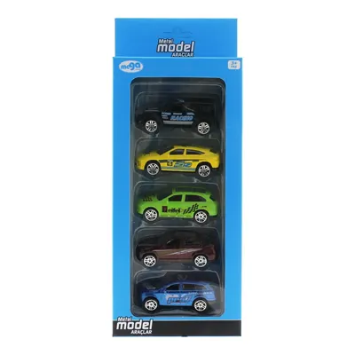 Mega Beşli Die Cast Model Araba Seti