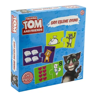 Mega Konuşan Kedi Tom Sayı Eşleme Oyunu