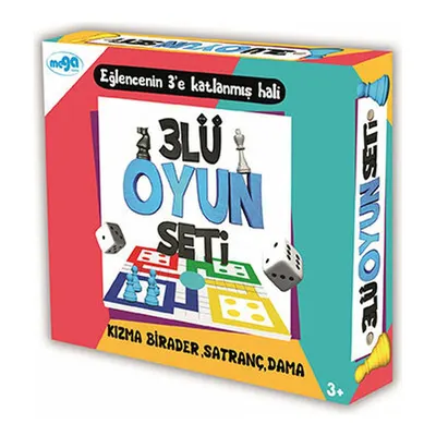Mega 3lü Oyun Seti