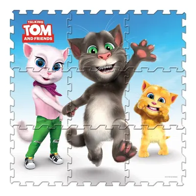 Mega Konuşan Kedi Tom ve Eva Yer Matı
