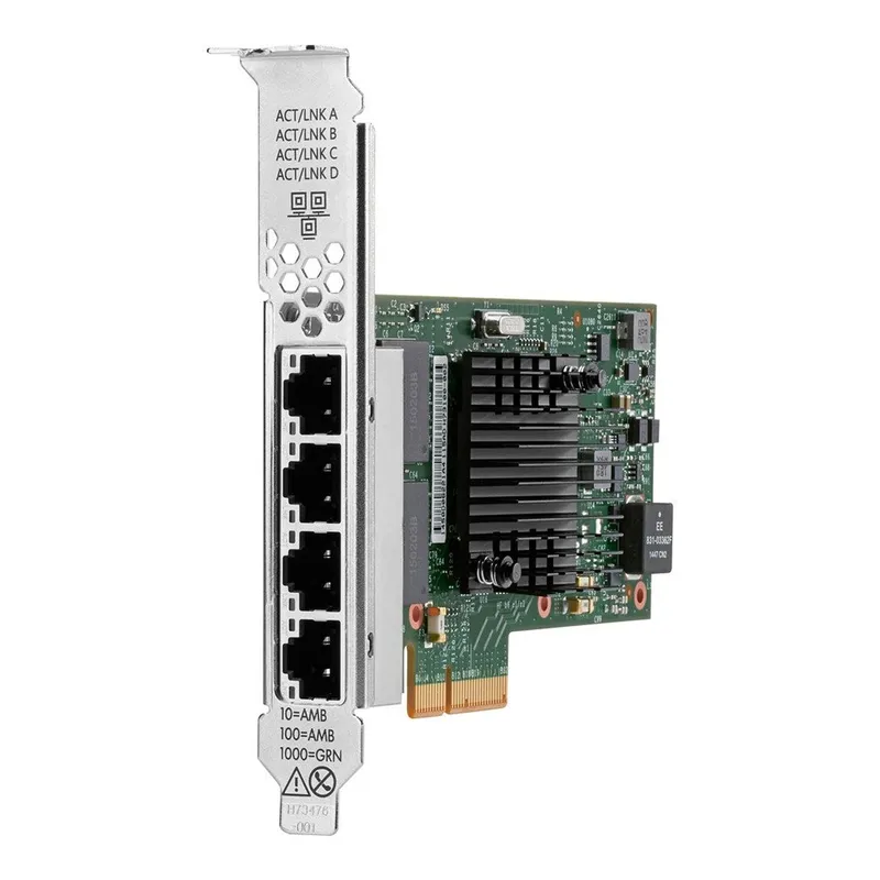 HPE P51178-B21 Ethernet 1 GB 4-Port BASE-T Ağ Adaptörü Gri, görsel 1