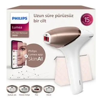 PHILIPS Lumea 9900 Serisi BRI951/03 IPL Tüy Alma, SkinAI,Vücut,Yüz,Koltuk altı,Bikini