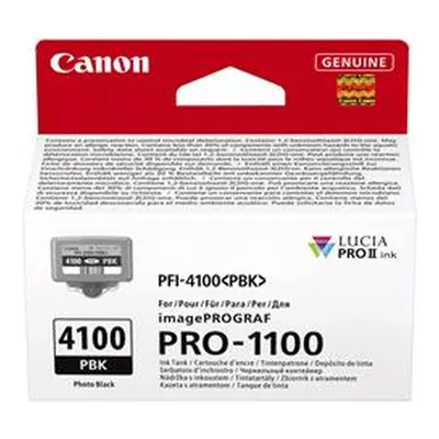 Canon PFI-4100-PBK Fotoğraf Siyah Mürekkep Kartuşu