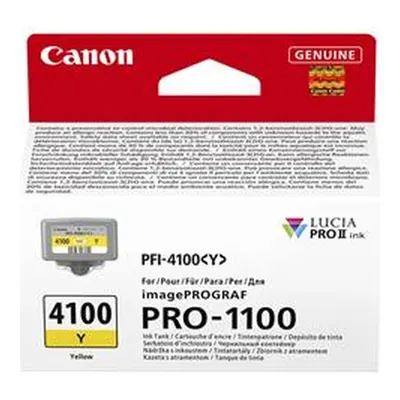 Canon PFI-4100-Y Sarı Mürekkep Kartuşu
