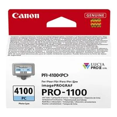 Canon PFI-4100-PC Açık Mavi Mürekkep Kartuşu