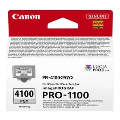 Canon PFI-4100-PGY Fotoğraf Gri Mürekkep Kartuşu