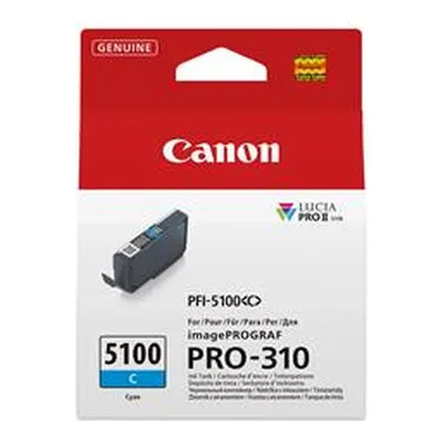 Canon PFI-5100-C Açık Mavi Mürekkep Kartuşu