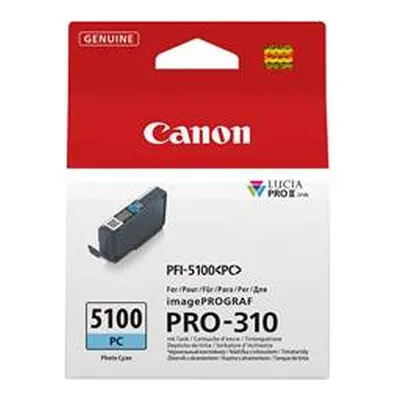 Canon PFI-5100-PC Fotoğraf Açık Mavi Mürekkep Kartuşu