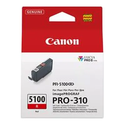 Canon PFI-5100-R Kırmızı Mürekkep Kartuşu