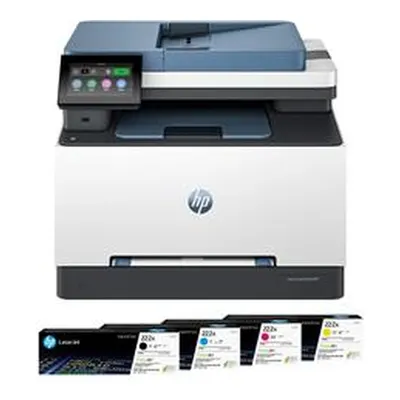 Hp Laserjet Pro 3303FDW Çok Fonksiyonlu Faks / Adf / Dubleks Kablosuz Renkli Lazer Yazıcı