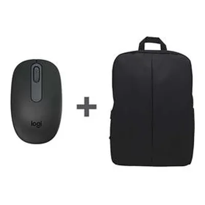 LOGITECH M196 Grafit Mouse + Nero Notebook Sırt Çantası