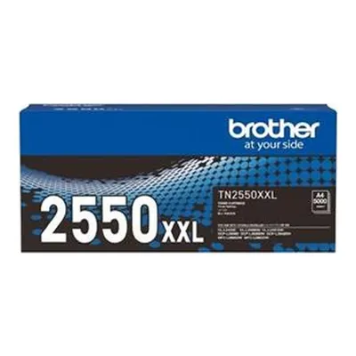 Brother TN2550XXL 5000 Sayfa Yüksek Kapasiteli Siyah Toner