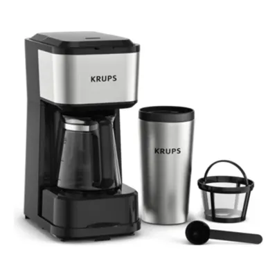 KRUPS KM207D10 Simply Brew 3'ü 1 Arada Filtre Kahve Makinesi Siyah