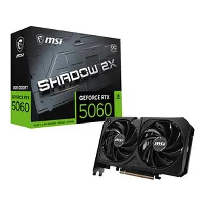 MSI GeForce RTX 5060 Shadow 2X OC 8GB GDDR7 128Bit DLSS 4 Ekran Kartı
