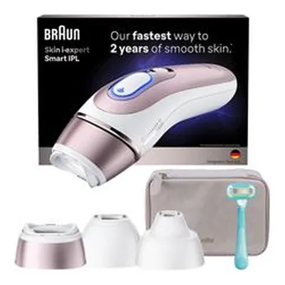 Braun PL7321 IPL Skin i-Expert, Evde Lazerle Tüy Alma, Çanta, Venus Tıraş Makinesi, 3 Başlıklı