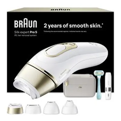 Braun PL5412 IPL Silk Expert Pro 5, Evde Lazerle Tüy Alma, Çanta, Mini Tüy Alma Makinesi