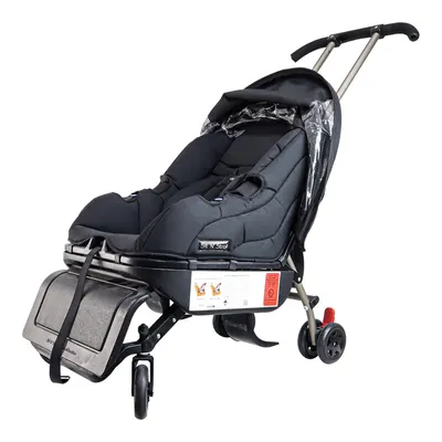 Mega Sit n Stroll Bebek Arabası Olan Oto Koltuğu Siyah