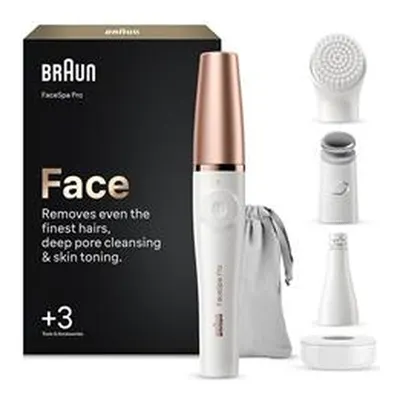 Braun FaceSpa Pro 911 + 3 Ekstra Başlık, Yüz Epilatörü