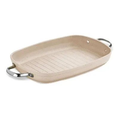 Korkmaz Granita Grill A1274 35 cm Sote Tava Krem