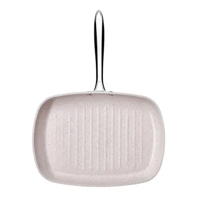 Korkmaz A1269 Granita Dikdörtgen Grill 35x25 cm Tava Krem