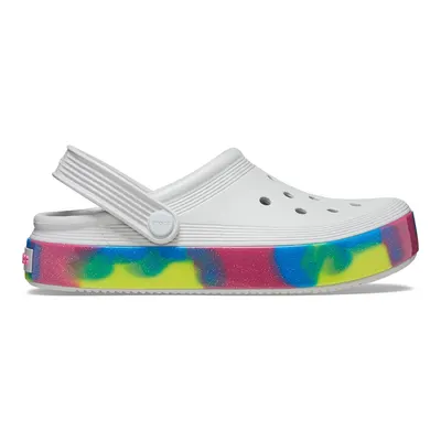 Crocs Off Court Glitter Band Clog K Çocuk Beyaz Günlük Stil Terlik 209714_1FS