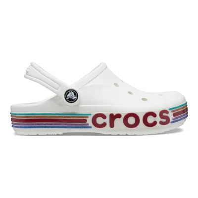 Crocs Bayaband Rainbow Glitter Clg T Çocuk Beyaz Günlük Stil Terlik 209731_100