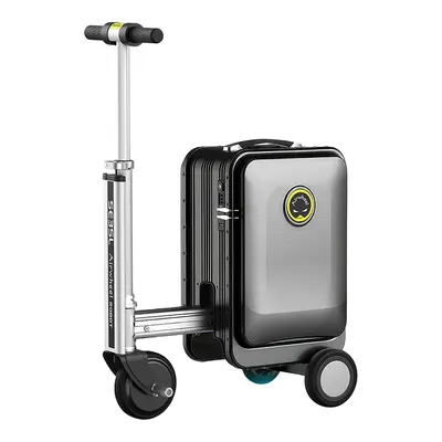AIRWHEEL SE3SL Elektrikli Binilebilir PC ve ABS Scooter Valiz Siyah