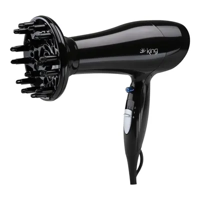 KING K 428 Adora 2000 W Saç Kurutma Makinesi Siyah
