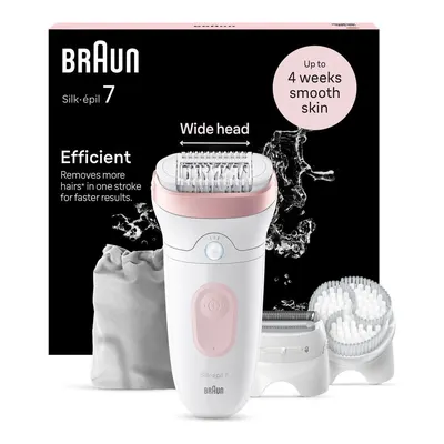 BRAUN Silk-epil 7 7-060 Epilasyon Cihazı Beyaz