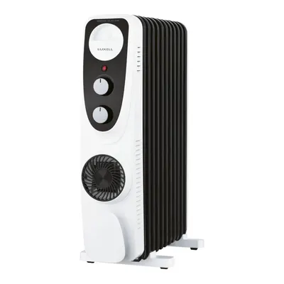 LUXELL LUX11-FP-BW 11 Dilim Turbo Fanlı 2700 W Yağlı Radyatör Siyah