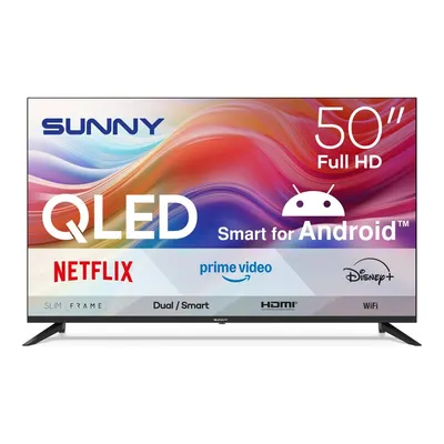 SUNNY SN50QFPRL-A14S 50 inç 127 cm Dahili Uydu Alıcılı Full-HD TV