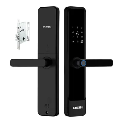 DESI QUiC Q016 Kale Kilit ve - Parmak İzi -Tuş Takımı - Kart Okuyucu Akıllı Kapı Kilidi