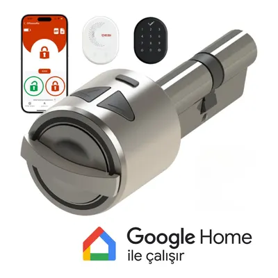 DESI Utopic R Akıllı Köprü-Tuş Takımlı Set (Google Home-Alexa Uyumlu) Bluetooth Gri