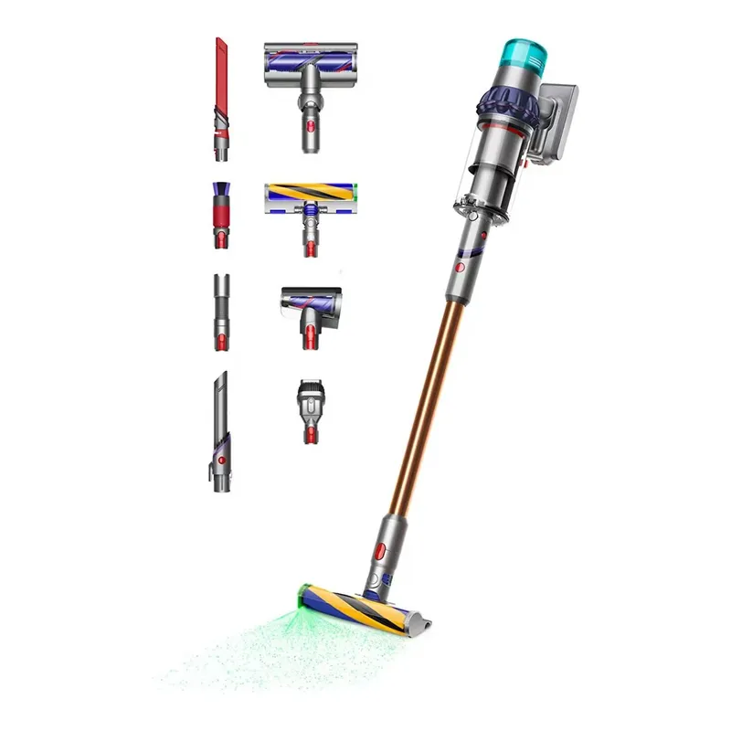 DYSON V15 Detect™ Absolute Kablosuz Şarjlı Dikey Süpürge Prusya Mavisi-Bakır, görsel 1