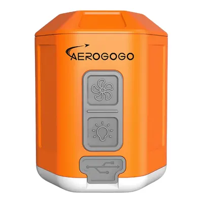 AEROGOGO GIGA Pump 4.0 Ultra Hafif Mini Vakum ve LED Kamp Lambası (Şişirme/Boşaltma) Hava Pompası