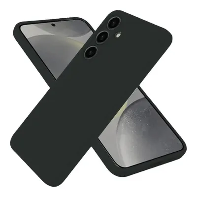 NEWFACE Samsung Galaxy S25 Uyumlu Nano İçi Kadife Silikon Telefon Kılıfı Siyah