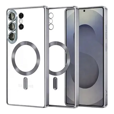 NEWFACE Samsung Galaxy S26 Ultra Uyumlu Kross Magneticsafe Telefon Kılıfı Titan Gri
