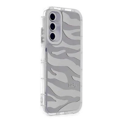 NEWFACE Samsung Galaxy A25 5G Uyumlu Reflexion Desenli Telefon Kılıfı Çok Renkli