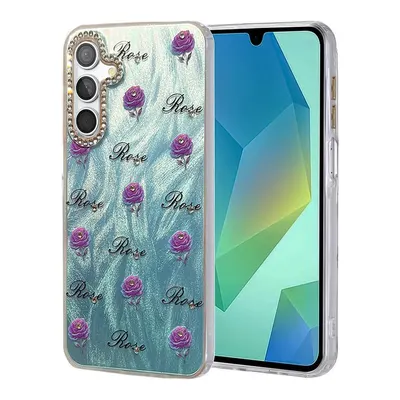 NEWFACE Samsung Galaxy A55 5G Uyumlu Blade Aynalı Desenli Kapak Telefon Kılıfı Çok Renkli