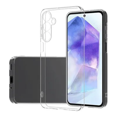 NEWFACE Samsung Galaxy A16 5G Uyumlu Lüx Şeffaf Silikon Telefon Kılıfı Şeffaf