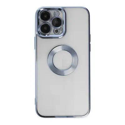NEWFACE iPhone 14 Pro Uyumlu Slot Silikon Telefon Kılıfı Sierra Blue