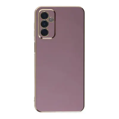 NEWFACE Samsung Galaxy M23 Uyumlu Volet Silikon Telefon Kılıfı Mor