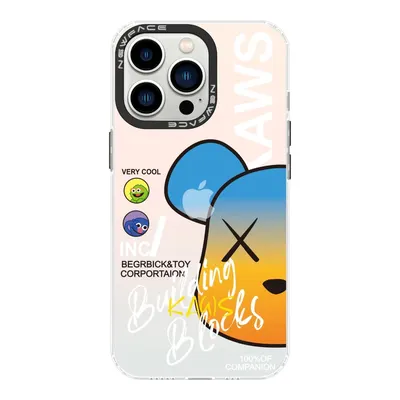 NEWFACE iPhone 14 Pro Uyumlu Estoril Desenli Kapak Telefon Kılıfı Çok Renkli