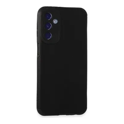 NEWFACE Samsung Galaxy M34 5G Uyumlu Loop Deri Silikon Telefon Kılıfı Siyah