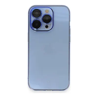 NEWFACE iPhone 14 Pro Max Uyumlu Armada Lensli Kapak Telefon Kılıfı Sierra Blue
